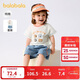 巴拉巴拉寶寶短袖套裝男童夏裝女童洋氣兩件套2025時(shí)尚清新萌208225119201