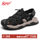 強人戶(hù)外男涼鞋便捷沙灘鞋舒適百搭休閑男鞋 JDL604001 黑色 40