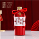 歐米芝婚慶喜宴白酒瓶全套包裝玻璃一斤酒瓶空瓶包裝標簽印制 單瓶+配件 500ml