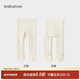 babylove嬰兒連褲襪春秋長(cháng)筒過(guò)膝襪高彈寶寶打底褲百搭連腳襪褲