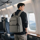 新秀麗（Samsonite）男士雙肩包大容量書(shū)包 商務(wù)出差電腦包休閑背包旅行包生日禮物NX5 卡其色