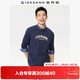 佐丹奴標語(yǔ)印花T恤男純棉運動(dòng)字母主題圓領(lǐng)長(cháng)袖T恤男01095781