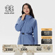 KOLON SPORT/可隆防水夾克 女子戶(hù)外戈爾科技透濕休閑商務(wù)防風(fēng)外套- LKWJ4AT560-SK 天空藍 L 170/92A