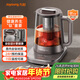 九陽(yáng)（Joyoung）養生壺1.5L家用全鈦系列0重金屬恒溫壺 鈦茶籃鈦發(fā)熱盤(pán)鈦內蓋煮茶器 花茶壺多段保溫電熱水壺WY911
