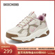 斯凱奇（Skechers）新年禮物漫月鞋女鞋冬厚底老爹鞋增高軟底運動(dòng)鞋戶(hù)外休閑鞋177600