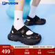 斐樂(lè )（FILA）FUSION斐樂(lè )潮牌女鞋運動(dòng)涼鞋新款休閑運動(dòng)鞋硬糖涼鞋 黑-BK 38