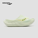Saucony索康尼CRADLE搖籃2運動(dòng)拖鞋男女時(shí)尚一腳蹬緩震舒適涼鞋 淺綠 38