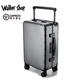 Walker Shop【品牌獨家】行李箱新款全鎂鋁合金登機箱加厚寬拉桿旅行箱 黑色 【2025品牌獨家頂配】 20英寸 【55開(kāi)登機箱】
