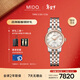 美度（MIDO）瑞士手表 貝倫賽麗 迷你小表盤(pán) 時(shí)尚優(yōu)雅 機械鋼帶女表新年禮物