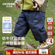 齊齊熊【仿牛仔羽絨褲】齊齊熊兒童羽絨褲男童冬季外穿女童寶寶保暖褲子