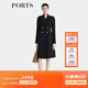 PORTS寶姿女裝2024早秋新款連衣裙AALT9D009UWQ050 黑色 M (6)