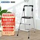 穩耐梯子鋁合金人字梯多功能折疊梯室內三步登高梯1.3米 AJ3-1CN