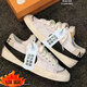 莆田開(kāi)拓者低幫運動(dòng)鞋純原Blazer男女潮流百搭大勾情侶休閑板鞋 白黑 39