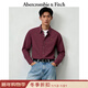 Abercrombie & Fitch【牛津襯衫】小麋鹿圖案修身長(cháng)袖襯衫25秋季男裝125-5225 紫紅色 M (180/100A)