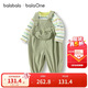 巴拉巴拉balaOne寶寶長(cháng)袖套裝背帶褲兩件套男童女童2025秋裝208325104206