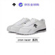 迪桑特（DESCENTE）Cron Racer舒適運動(dòng)休閑鞋男女同款白黑色 44.5