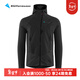 KLATTERMUSEN攀山鼠20681M神鴉男款拉鏈帽衫-Hugin Zip Hoodie M's 渡鴉黑/渡鴉黑Raven/Raven/967 M