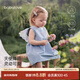 babylove女寶寶連衣裙夏季純棉嬰兒裙子無(wú)袖翅膀甜美刺繡美夢(mèng)天使 美夢(mèng)天使 80