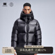 天石鵝鎧甲800蓬95%白鵝絨羽絨服男士運動(dòng)女加厚東北嚴寒2.0新品G303 黑色 （2.0版男女同款） L (175/96A)