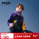馬騎頓（MQD）男童25冬新款戶(hù)外風(fēng)涂鴉卡通撞色保暖套頭針織衫毛衣