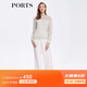 PORTS寶姿春夏新品女裝針織開(kāi)衫LM8K429MKE005 奶綠色 XL