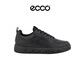 愛(ài)步（ECCO）板鞋男鞋 休閑鞋 街頭720系列520814 01001黑色 40送男友禮物