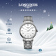 浪琴（LONGINES）瑞士手表 時(shí)尚系列 男士鋼帶機械表L49224126新年禮物