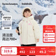巴拉巴拉女童羽絨服冬裝三麗鷗外套防護保暖時(shí)尚洋氣【庫洛米IP】 奶白10501-白鴨絨 120 充絨量114g