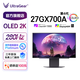 LG 27GX700A 26.5英寸 第4代OLED 2K 280Hz 游戲電競顯示器 0.03ms響應 TrueBlack500 硬件低藍光 27GX700A 4代OLED 2K/280Hz