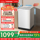 東芝（TOSHIBA）T06不彎腰波輪洗衣機全自動(dòng) 8公斤大容量 白色 防纏繞 宿舍租房靜音 DB-8T06