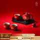 萬(wàn)仟堂茶具套裝 高檔茶壺茶杯茶具泡茶器全套送禮賀禮 舞馬銜杯 漆紅釉