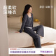 靜韻【深睡衣70】超柔軟睡衣女春秋季長(cháng)袖家居服套裝