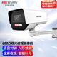 HIKVISION?？低曤p光夜視監控攝像頭800萬(wàn)高清日夜全彩畫(huà)面室內室外POE供電遠程語(yǔ)音對講防水K18H-LT 4MM