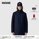 MACKAGE男士 ROLAND二合一可拆卸連帽經(jīng)典羽絨派克羽絨外套上衣 海軍藍 40