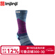 injinji戶(hù)外長(cháng)筒五指襪女加厚coolmax專(zhuān)業(yè)馬拉松徒步登山速干襪子 暮色 XS/SM（35-40）
