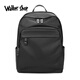 Walker Shop 2026新款商務(wù)出差雙肩包【防水尼龍】時(shí)尚大容量旅行包電腦背包 黑色
