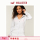 HOLLISTER25秋冬保暖抓絨經(jīng)典LOGO連帽衛衣外套女裝352-5271 淺灰色 XS (160/80A)