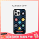 CASETIFY YANYAN x CASETiFY聯(lián)名 多色菱形花紋 適用于iPhone16/15 Pro/Max手機殼 透明黑框 iPhone 16 Pro Max