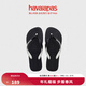 havaianas哈唯納Top Mix人字拖時(shí)尚海邊情侶沙灘拖外穿夏平底拖鞋 1069-黑色 39-40