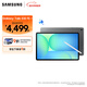 三星（SAMSUNG）Galaxy Tab S10 FE+ 平板電腦 13.1英寸 高亮炫麗屏幕 IP68防水防塵 SPen流暢書(shū)寫(xiě)體驗 清雅灰 12GB+256GB/5G 官方標配