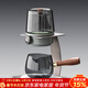 唐豐玻璃自動(dòng)茶具套裝懶人泡茶神器家用簡(jiǎn)約功夫茶具泡茶壺茶杯防燙手 小可自動(dòng)泡茶器(鉛灰)
