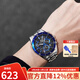 卡西歐（CASIO）手表男 EDIFICE賽車(chē)運動(dòng)時(shí)尚高端商務(wù)休閑 三眼防水日歷石英男表 EFR-552D-1A2