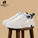歡騰男士休閑鞋2026春季新款國風(fēng)刺繡板鞋男輕便壓花軟底增高運動(dòng)鞋