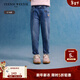 Teenie Weenie  Kids小熊童裝25年款新款女童休閑百搭時(shí)尚長(cháng)牛仔褲 藍色 140 cm