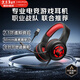 漫步者（EDIFIER）【性?xún)r(jià)比優(yōu)選】HECATE G1 PRO游戲耳機USB7.1聲道電競吃雞耳麥頭戴式電腦網(wǎng)課辦公室麥克風(fēng)有線(xiàn)控 黑紅色