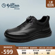 金利來(lái)（Goldlion）【新年禮物】男鞋皮鞋時(shí)尚經(jīng)典百搭休閑鞋G596510408AAE黑色42