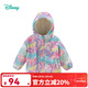 迪士尼寶寶（Disney Baby）迪士尼童裝女童外套潮酷涂鴉米妮兒童夾棉外套 涂鴉米妮 6歲/身高130cm