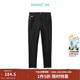 茵曼（INMAN）【商場(chǎng)同款】高腰顯瘦鉛筆牛仔褲2024春女裝新款柔彈有型長(cháng)褲 牛仔黑 27