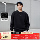 彪馬（PUMA）加絨寬松運動(dòng)衛衣男女情侶款新款秋冬休閑上衣534365 黑色-01 M (175/96A) 【尺碼偏大】