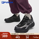 FILA光跡鞋 丨 FUSION 斐樂(lè )潮牌女鞋運動(dòng)鞋2025新款復古跑步鞋子 黑/霧霾灰-BV 38